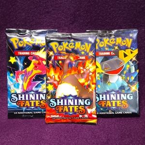 1 Shining Fates Booster Pack Single for Pokemon TCG